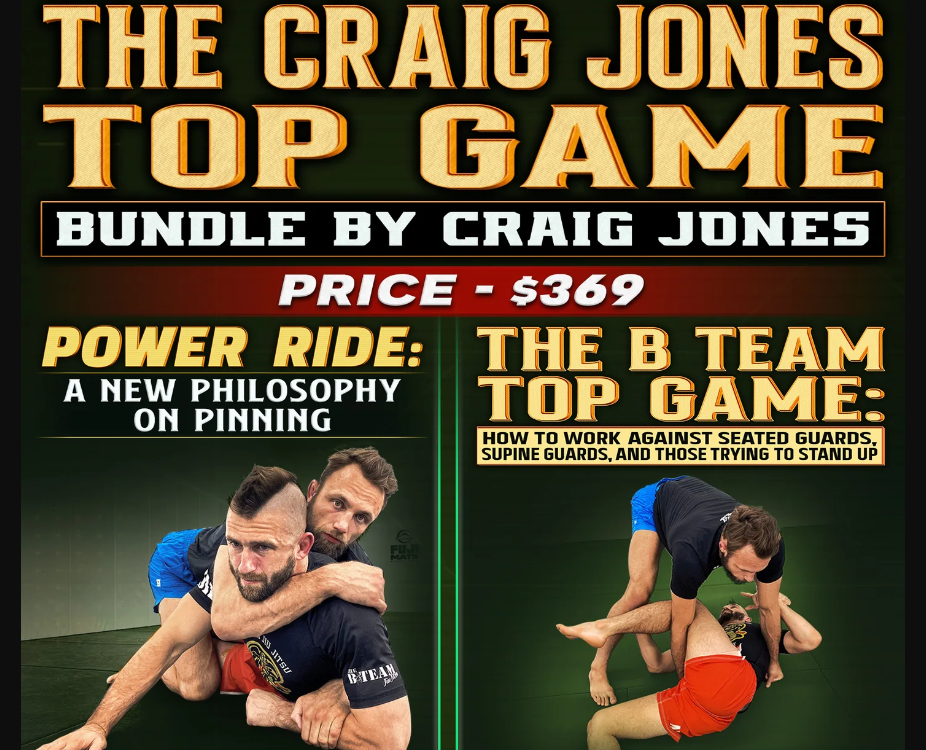 The Down Under Top Game Craig Jones DVD Bundle Review - BJJ World