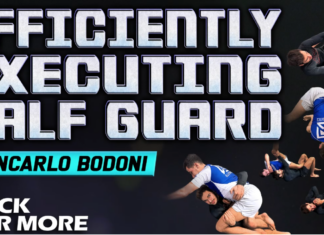 Efficiently Executing The Half Guard Giancarlo Bodoni DVD Review