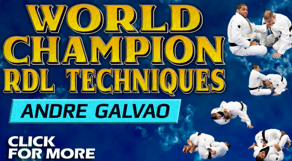 The Andre Galvao Guard DVD Bundle world champion RDL guard