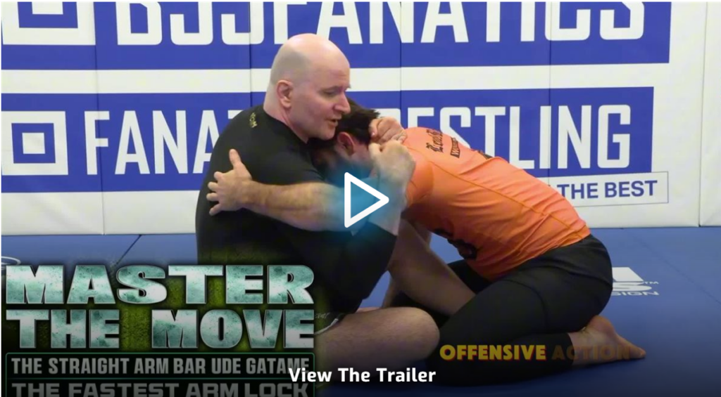 Master The Move Straight Arm Bar John Danaher DVD Preview