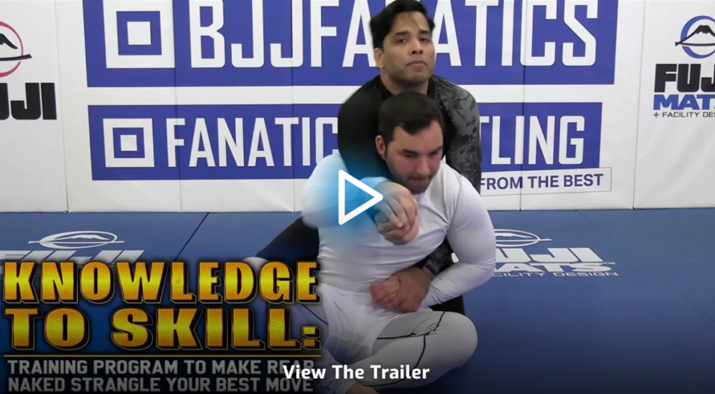 Haleem Syed Rear Naked Strangle DVD preview