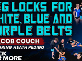 Jacob Couch Leglocks For White, Blue and Purple Belts DVD Review