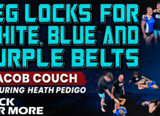 Jacob Couch Leglocks For White, Blue and Purple Belts DVD Review