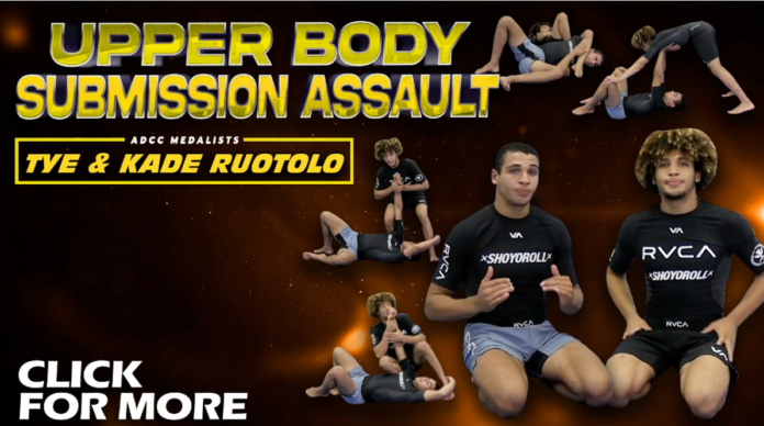 Upper Body Submission Assault Kade And Tye Ruotolo DVD Review