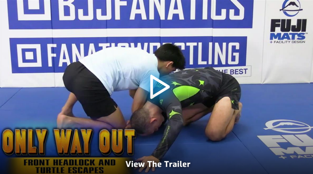 Front Headlock and Turtle Escapes Brian Glick DVD Preview