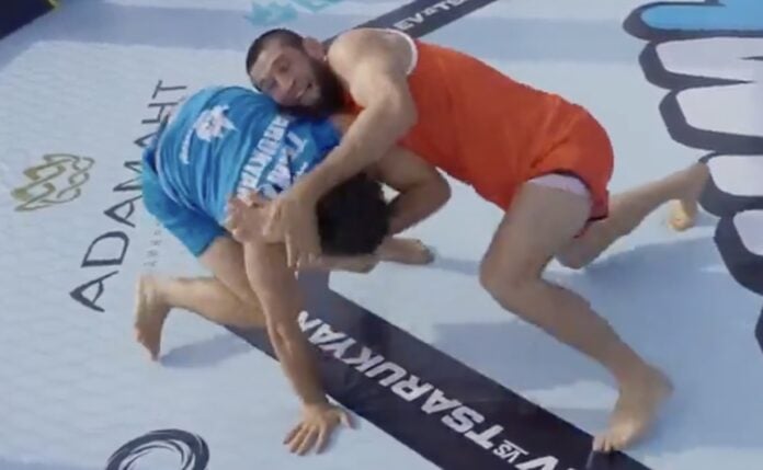 Watch Khamzat Chimaev Rag Dolls Top UFC Fighter in Viral Grappling Video