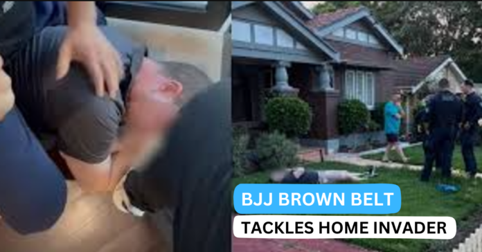 BJJ Brown Belt Thwarts Home Invasion, Subdues Intruder in Sydney