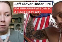 BJJ Legend Jeff Glover Sparks Outrage with Controversial Messages to BJJ Practitioner's Wife