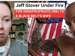 BJJ Legend Jeff Glover Sparks Outrage with Controversial Messages to BJJ Practitioner's Wife