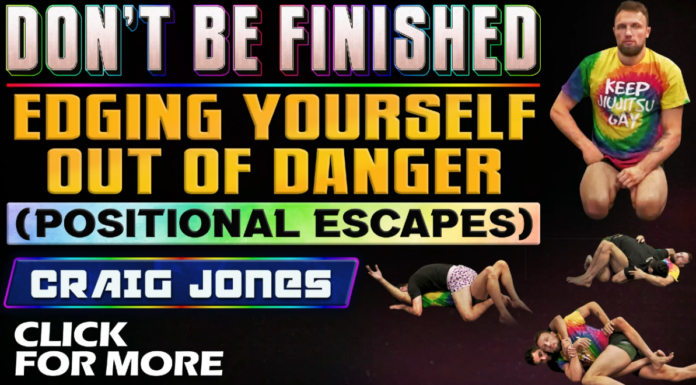 Edging Yourself Out Of Danger Craig Jones DVD Review