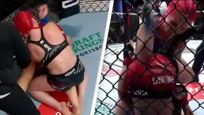 Shocking Gillian Robertson 12-6 Elbow On Luana Pinheiro: I'd Never Do That To Another Athlete