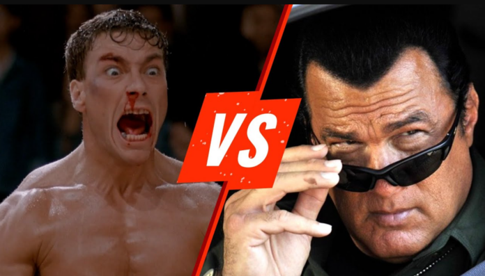 Steven Seagal Questions Hollywood Tough Guys, Van Damme Challenges