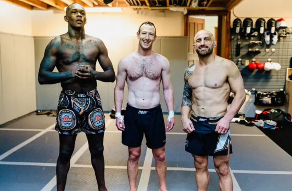 Mark Zuckerberg MMA Training With UFC Stars