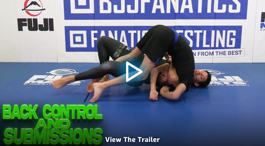 Back Control and Submission Felipe Pena DVD Preview