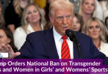 NEW Trump Executive Order Bans Trans Women From US Sports