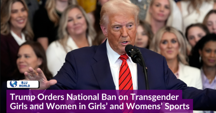 NEW Trump Executive Order Bans Trans Women From US Sports