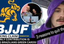 Viral Grappler Post Claims IBJJF Biggest Impact Is Helping Brazilians Get Green Cards