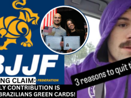 Viral Grappler Post Claims IBJJF Biggest Impact Is Helping Brazilians Get Green Cards