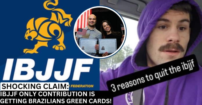 Viral Grappler Post Claims IBJJF Biggest Impact Is Helping Brazilians Get Green Cards