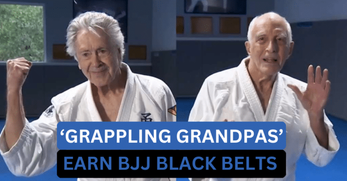 Grappling Grandpas: Two Florida Seniors Promoted To BJJ Black Belts