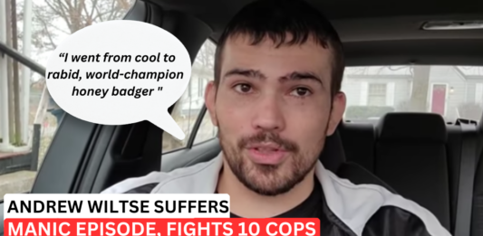 Andrew Wiltse Manic Episode Showdown With 10 Cops Ends With Hospitalization