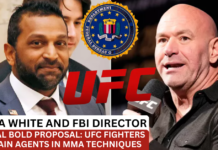 Dana White And FBI Director Kash Patel Plot UFC Training for FBI Agents