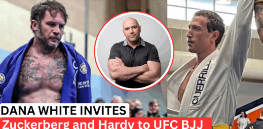 UFC BJJ Invite: Dana White Wants Mark Zuckerberg and Tom Hardy to Compete