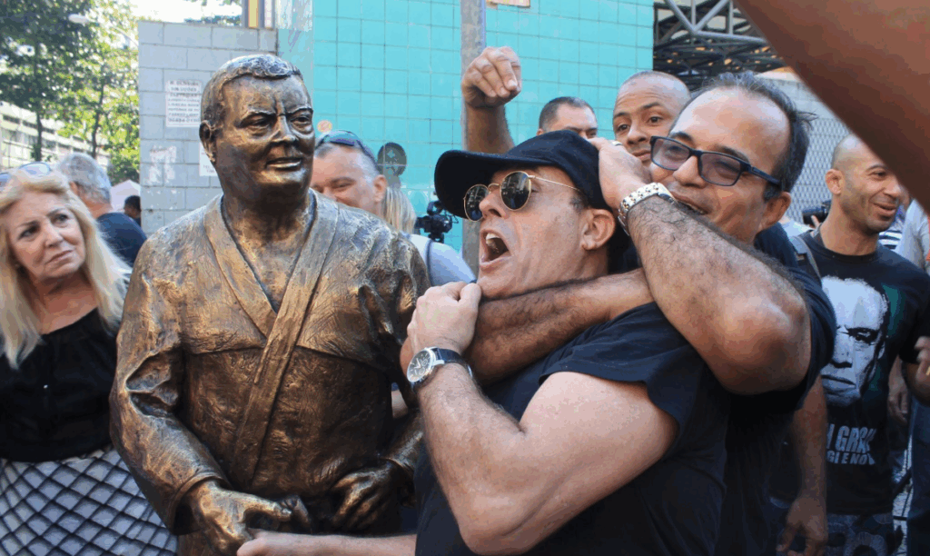 The Carlson Gracie Statue in Rio