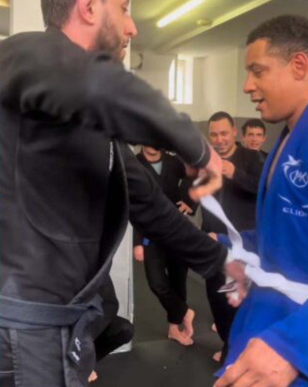 Public BJJ Blue Belt Demotion 