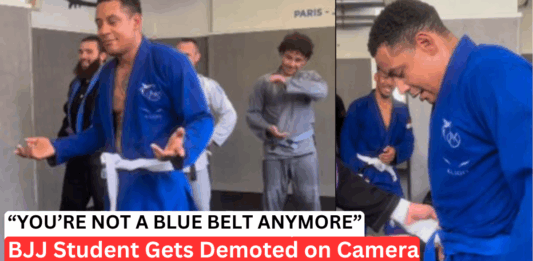 Public BJJ Blue Belt Demotion Video Shocks Everyone, Sparks Heated Debate