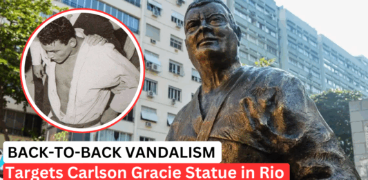 Who’s Targeting the Carlson Gracie Statue? Second Vandal Attack