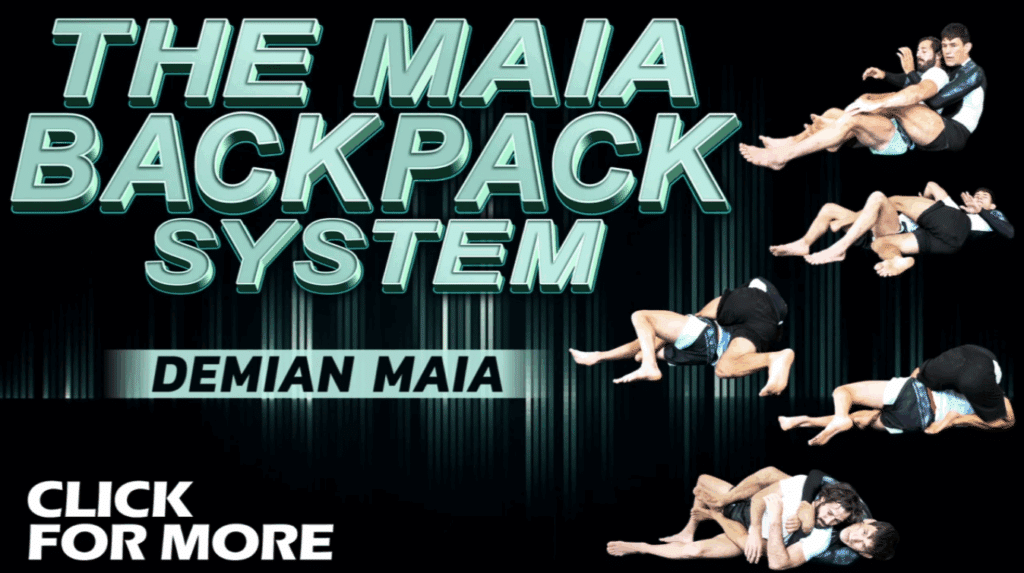 The Maia Backpack System Demian Maia DVD Bundle Back Control