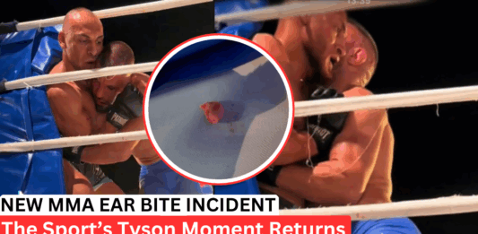 [WATCH]MMA Fighter Bites Ear in Wild Max Fight 62 Meltdown