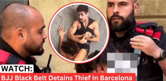 WATCH: Brazilian Black Belt Detains Thief in Barcelona as Brother Films It