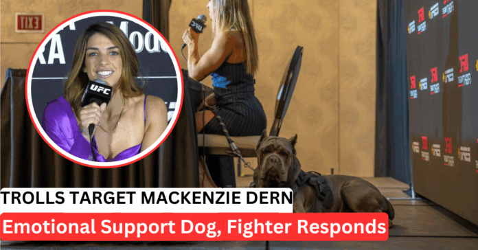 Mackenzie Dern Emotional Support Dog Denied Entrance, Commission Cites Readiness