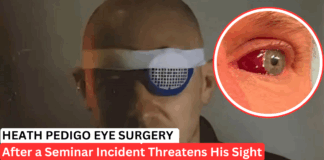 Heath Pedigo Eye Surgery Details After Freak Accident Nearly Costs Him an Eye