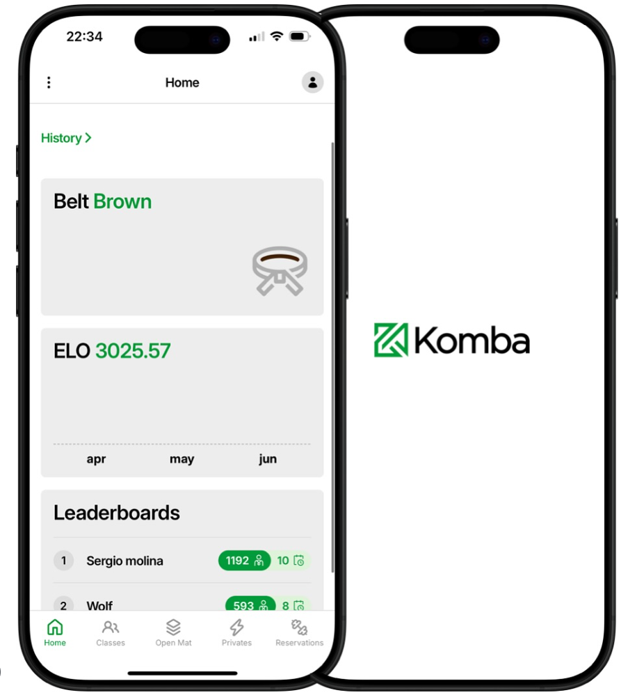 Komba AI BJJ Belt System