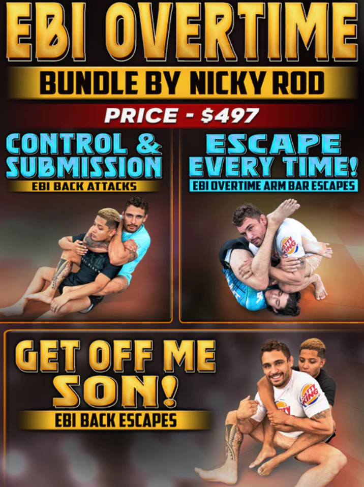 EBI Overtime Nick Rodriguez DVD Bundle 