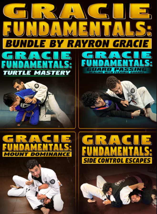 Gracie Fundamentals Rayron Gracie DVD Bundle Cover