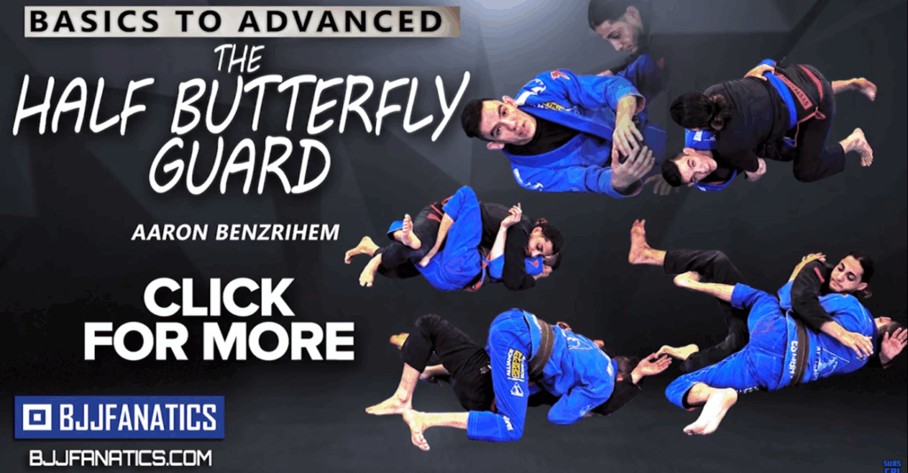 Basics To Advanced Half Guard Aaron Benzrihem DVD Review Half Butterfly 