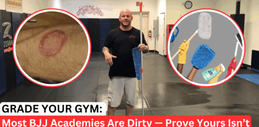BJJ Academies Are Dirty - Grade Your Gym On The Mat Health Code