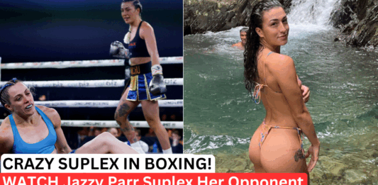 Bikini Model Jasmine Parr Suplex Turns A Clinch Into Chaos