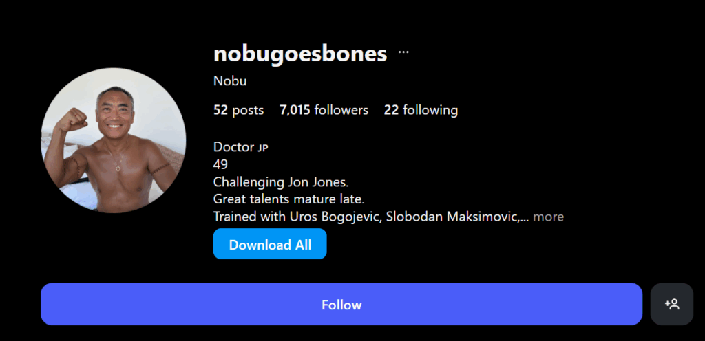 49-Year-Old Challenges Jon Jones—And Promises To Post Daily