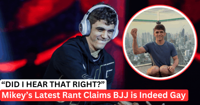After “Violent,” Now This: Mikey Musumeci BJJ Is Gay Claim