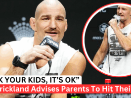 “My Generation Ruined Smacking”: Sean Strickland Urges Parents To Hit Kids In New Social Posts