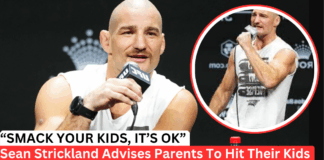 “My Generation Ruined Smacking”: Sean Strickland Urges Parents To Hit Kids In New Social Posts