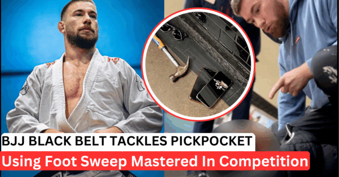 BJJ Black Belt Ivan Skoko Tackles Pickpocket In Dramatic London Underground Takedown
