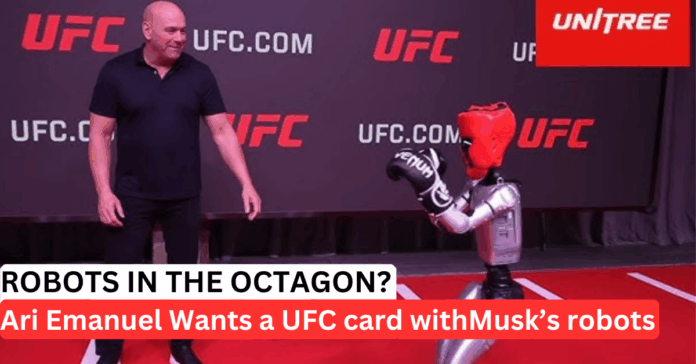 Ari Emanuel On UFC Robot Fights: Could Musk’s Humanoids Headline A Card?
