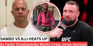 Why Fedor Emelianenko Wants Craig Jones Apology After UFC 322