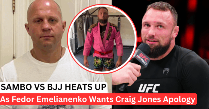 Why Fedor Emelianenko Wants Craig Jones Apology After UFC 322